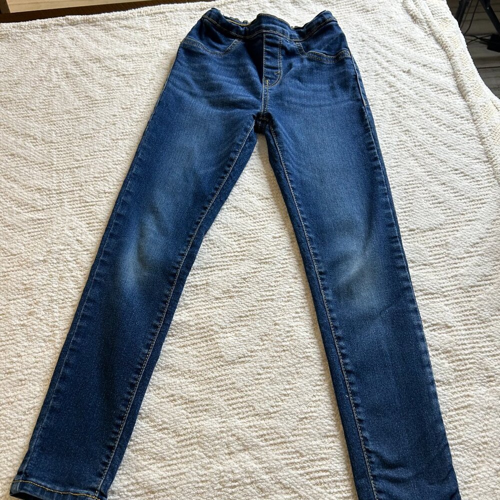 Girl's pull on jeggings